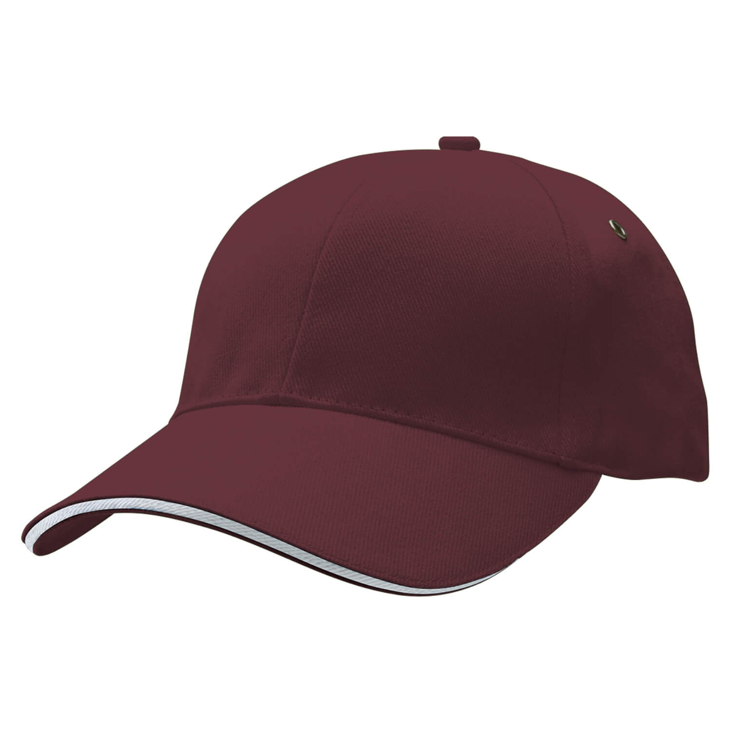 Maroon/ White