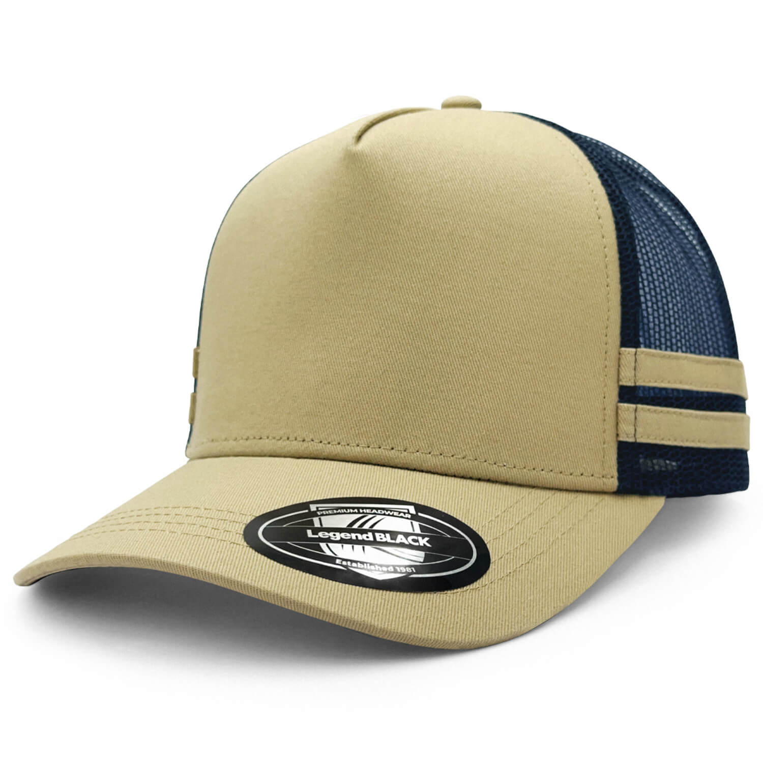 Khaki/ Navy
