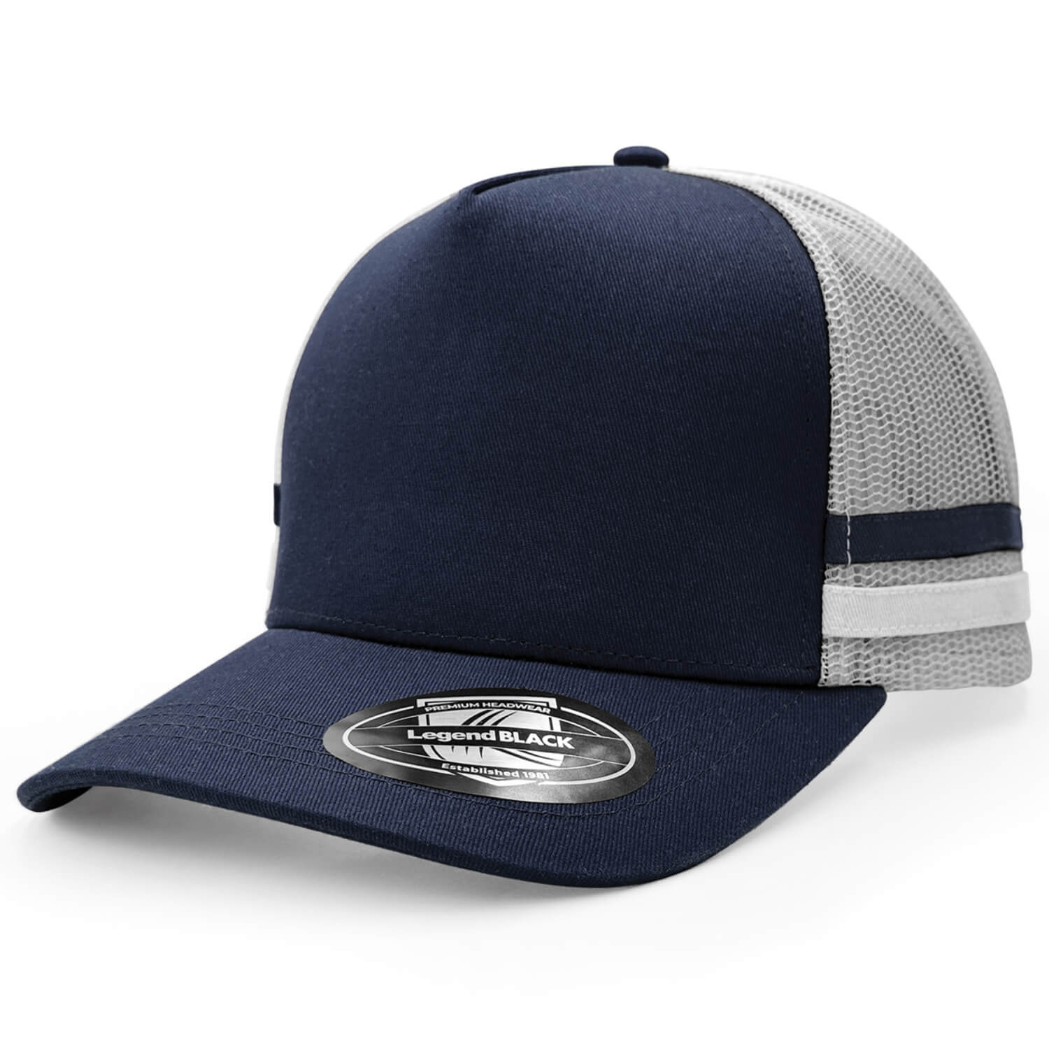 Navy/ Grey/ White