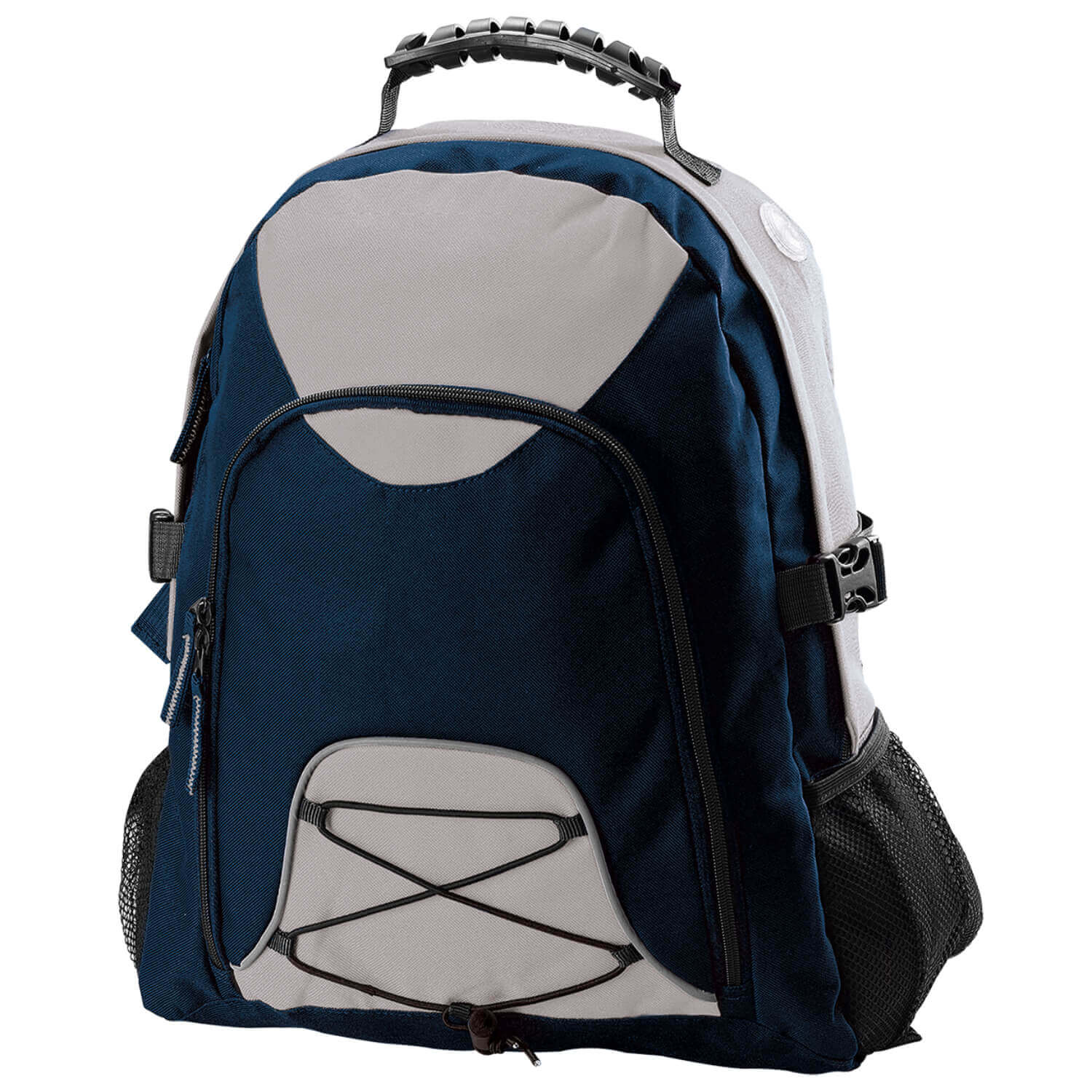 Silver/ Navy