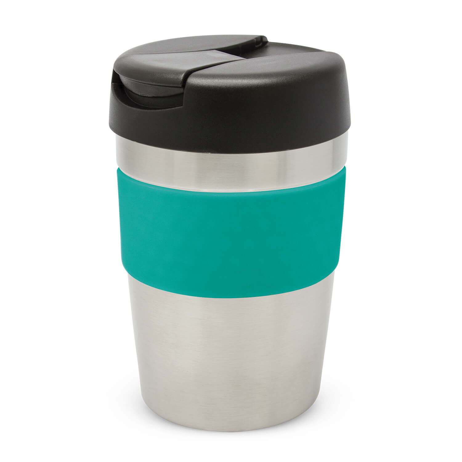 Silver/ Teal