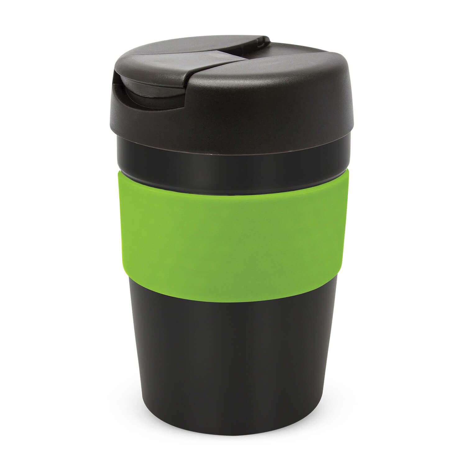 Black/ Bright Green