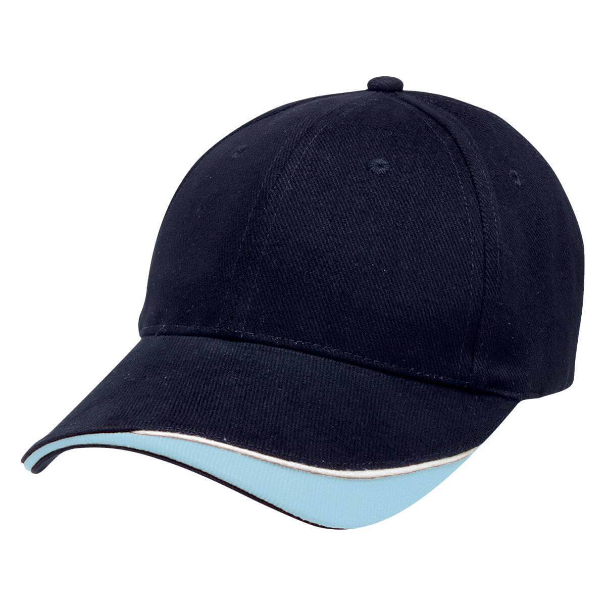 Navy/ White/ Powder Blue