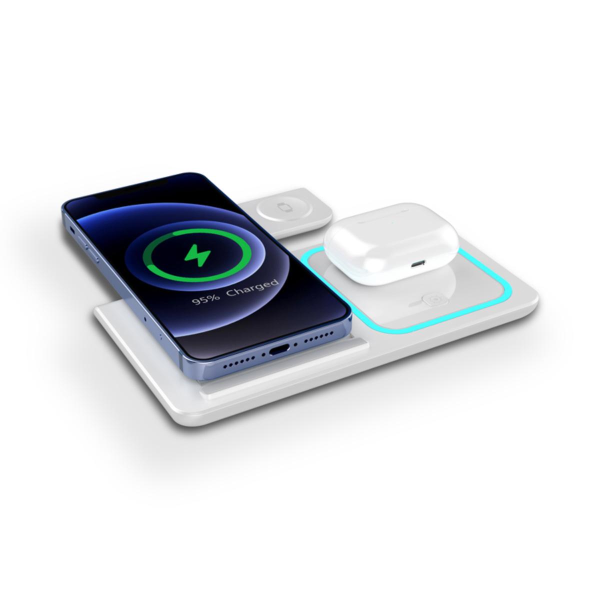 15W Barkway 3 in 1 Fast Wireless Charger - Image 7
