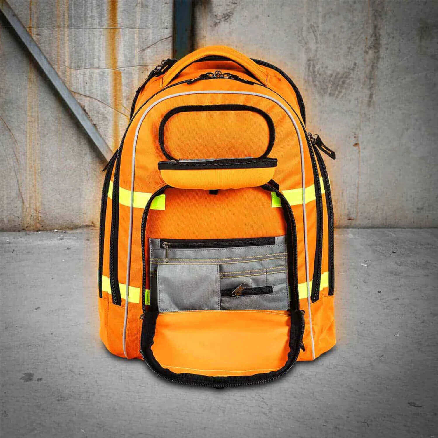 Rugged Xtremes - Hi-Vis Laptop Backpack - Image 3