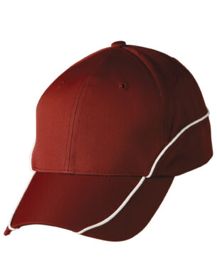 Maroon/White